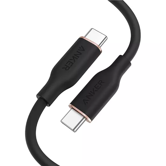 کابل ۹۰ سانتی‌ متری USB-C به USB-C انکر مدل Anker Powerline A8552